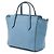 Borsa Swing Mini in pelle blu Gucci Blu chiaro - vista 2