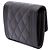 Tarjetero Chanel Boy de piel caviar acolchada marrón con cadena Castaño Marrón oscuro - vista 2