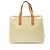 Louis Vuitton White Monogram Vernis Reade PM Weiß