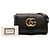 Gucci Borsa a Tracolla Arli Piccola in Pelle di Vitello Nera Nero - vista 7