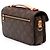 Louis Vuitton Brown Monogram Pochette Metis East West Braun - Ansicht 2