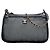 Clutch Chanel Black CC in mesh e nappa lucida con catena Nero