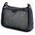 Clutch Chanel Black CC in mesh e nappa lucida con catena Nero - vista 2
