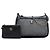 Clutch Chanel Black CC in mesh e nappa lucida con catena Nero - vista 7