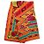 Pañuelo de seda Hermès Orange Ors Bleus D Afrique 90 Naranja