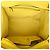 Céline Celine Mini Luggage Tote in pelle di vitello drummed gialla Giallo - vista 4