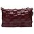 Bottega Veneta Borsa a tracolla Cassette Intrecciato in vitello Red Paper Rosso Bordò