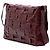 Bottega Veneta Borsa a tracolla Cassette Intrecciato in vitello Red Paper Rosso Bordò - vista 2