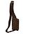 Louis Vuitton Brown Damier Ebene Geronimos Castaño - vista 2