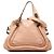Chloé Paraty Satchel aus Leder in Rosa, Medium Pink