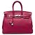 Hermès Pink Clemence Birkin Retourne 35 Rosa