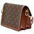 Louis Vuitton Brown Monogram Reverse Mini Dauphine Marron - vue 2