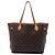 Louis Vuitton Brown Monogram Neverfull MM Marrom