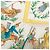 Foulard di seta Hermès Blue Costumes Civils Actuels 90 - vista 4