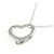 Autre Marque Collana Tiffany Open Heart in platino con zaffiro - vista 4