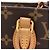 Louis Vuitton Monogram Sac Plat BB Handtasche Braun - Ansicht 4