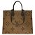 Bolso Louis Vuitton Monogram Giant OnTheGo GM Castaño - vista 2