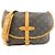 Bolsa de Ombro Louis Vuitton Monogram Saumur Marrom