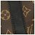 Louis Vuitton Monogram Macassar Keepall Bandoulière 45cm Marrom - vista 4