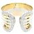 Cartier 2C Band Ring Diamant 18K Gold Golden - Ansicht 2