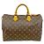 Bolso Louis Vuitton Monogram Speedy 35 Castaño