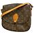 Louis Vuitton Monogram Cartouchiere GM Schultertasche Braun