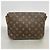 Borsa a tracolla Louis Vuitton Monogram Musette Tango Marrone - vista 10