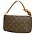 Louis Vuitton Monogram Pochette Accessoires Tasche Braun
