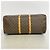 Bolso Louis Vuitton Boston Monogram Keepall 60 Castaño - vista 3