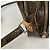 Bolso de hombro Louis Vuitton Monogram Amazon Castaño - vista 6