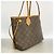 Sac Cabas Louis Vuitton Monogram Neverfull PM Marron - vue 2