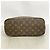 Sac Cabas Louis Vuitton Monogram Neverfull PM Marron - vue 3