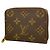 Monedero Zippy Monogram Louis Vuitton Castaño