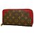Louis Vuitton Monogram Retiro Zippy Wallet M61854 Marrone Fuschia