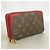 Louis Vuitton Monogram Retiro Zippy Wallet M61854 Marrone Fuschia - vista 2