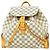 Zaino Louis Vuitton Damier Azur Speron Bianco