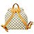 Zaino Louis Vuitton Damier Azur Speron Bianco - vista 9