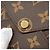 Louis Vuitton Monogram Pochette Kirigami Tasche Braun - Ansicht 7