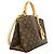 Bolsa Louis Vuitton Monogram Petit Palais PM Marrom - vista 2