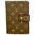 Louis Vuitton Monogram Portefeuille Papier Zip Wallet Braun