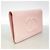 Cartera larga Chanel de piel de becerro granulada rosa - vista 2