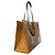 Louis Vuitton Monogram Giant Reverse OnTheGo MM Tote Bag Braun - Ansicht 2