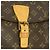Borsa a tracolla Louis Vuitton Monogram Jeune Fille GM Marrone - vista 10