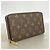 Louis Vuitton Monogram Zippy Wallet Brown - view 2