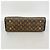 Borsa Tote Louis Vuitton Monogram Popincourt MM Marrone Nero - vista 3
