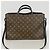 Borsa Tote Louis Vuitton Monogram Popincourt MM Marrone Nero - vista 9