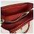 Louis Vuitton Monogram Flower Tote Handtasche Braun Rot - Ansicht 4