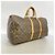 Louis Vuitton Boston Monogram Keepall 55 Castaño - vista 2