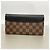 Louis Vuitton Damier Portefeuille Normandie Long Wallet Nero Damier ebene - vista 9