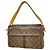 Borsa a tracolla Louis Vuitton Monogram Vivacite GM Marrone